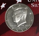 2000 ‘S’ Proof 90% Silver JFK Half Dollar *NO RESERVE!!!*
