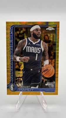 2025-26 Topps Chrome - Jaden Hardy #60 Gold Pulsar Refractor /50