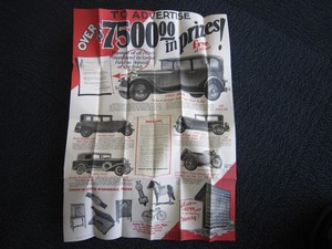 1930 Advertisement Packard, Hudson, Oakland Buick & Henderson Bike - highgrade