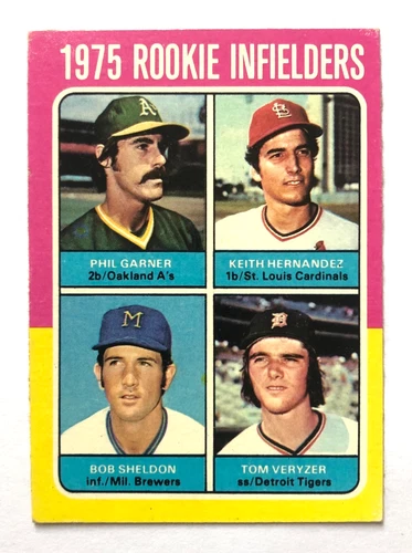 1975 Topps Keith Hernandez, Phil Garner RC #623 Cardinals — #LOOK@mystuff! — RH