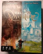 "Call to Adventure Game" Brotherwise Game 2018 1st Edition 2nd Printing Complete