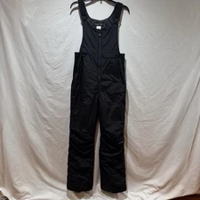 Outdoor Gear Bib Overalls Black Mens Zipper Adjustable #6800R Snow Size Small