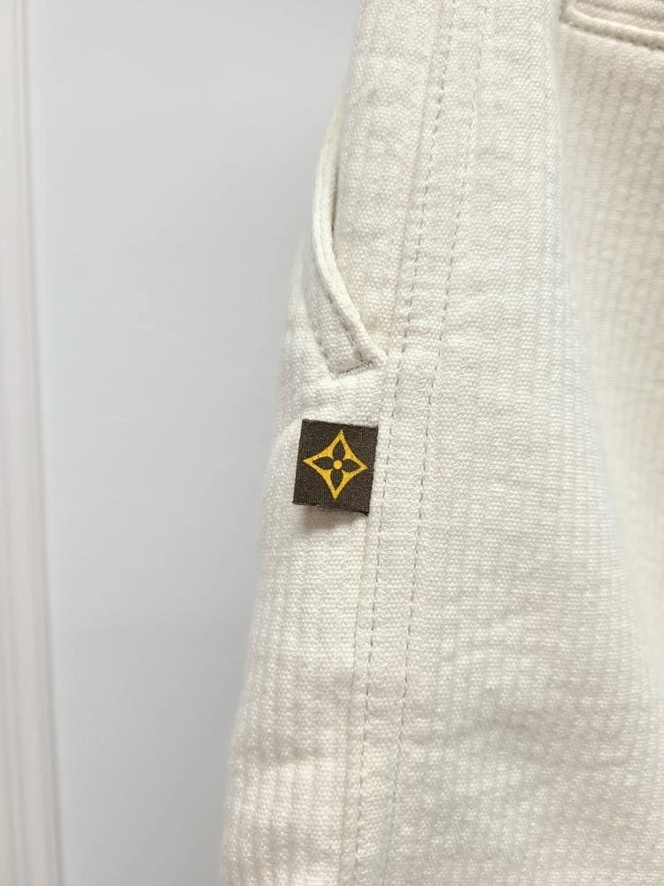 Louis Vuitton Beige Goldene Cord Safari Shorts 36 48189692 [U]