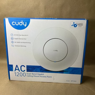 Cudy AC1200 Gigabit Wireless Access Point, Gigabit RJ45, Business WiFi Solution 