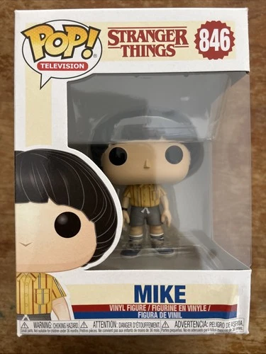 Funko Pop! Stranger Things Mike Toy Figure #846 -- Damaged Box