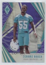 2018 Panini Phoenix Rookies Purple 48/149 Jerome Baker #164 0b3