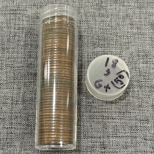 Roll Of (50) 1918 S Lincoln Cents Uncleaned Problem Free Coins Good Or Better