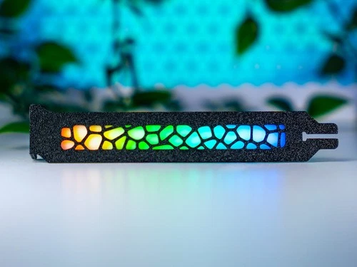 RGB Slotcover | Slotblende | Organics | BLACK / SCHWARZ