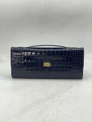 Jeffrey Levinson Women's Alex Clutch Navy  Pre-Owned
