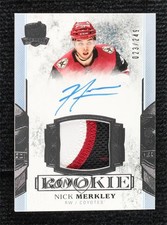 2017-18 Upper Deck The Cup Rookie 23/249 Nick Merkley #127 Patch Auto n1u
