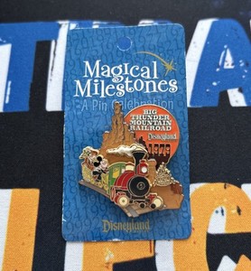 DLR Magical Milestones 1979 Opening of Big Thunder Mountain Railroad Pin