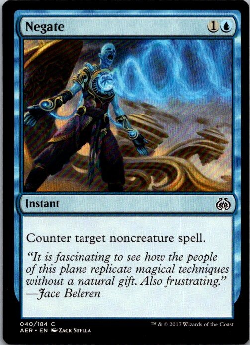 Negate 40 Common Aether Revolt Magic: The Gathering Near Mint