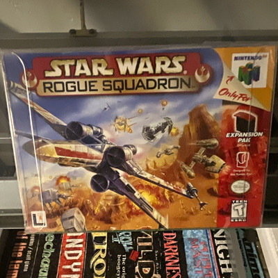Nintendo Star Wars: Rogue Squadron N64 Original Box With Game