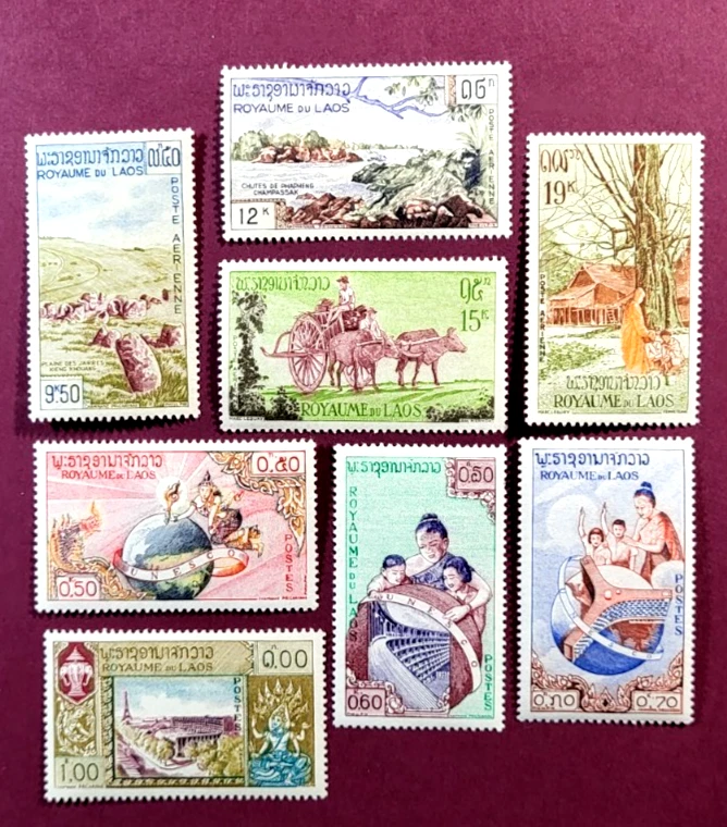 Las mejores ofertas en Sellos de Laos con bisagras de Menta | eBay