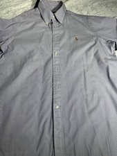    Ralph Lauren Violet Stripe Dress Shirt   16.5   NEW NWOT  Classic Fit 