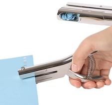Single Hole Punch Heavy Duty 1/4 Inch 6mm Handheld Paper Puncher Crafts Tags