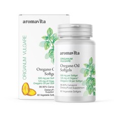 Oregano Oil Capsules 86 90 Carvacrol High Potency Greek Organic Oregano ...