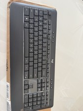 Logitech MK540 Advanced Wireless Keyboard Mouse Combo USB Receiver Black