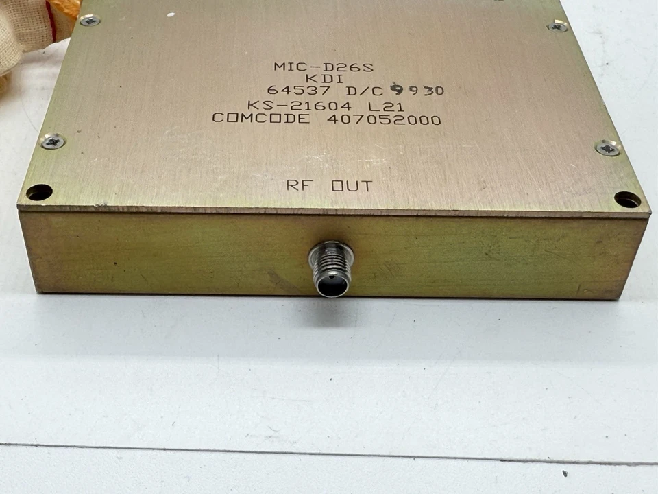 Combinador divisor de potencia RF KDI MIC-D26S 4 vías | tipo SMA-n Foto 3 de 4