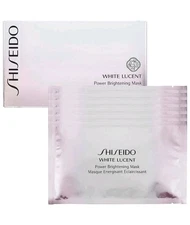 SHISEIDO WHITE LUCENT POWER BRIGHTENING MASK 27ML x 6 SHEETS