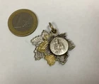 Beautiful religious pendant, reliquary, souvenir, Our Lady of the Oak