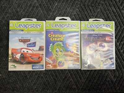LeapFrog Leapster Learning Games: Disney Pixar Cars & WALL E & Creature Create