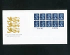 GB ROYAL MAIL FDC 1988  11th Oct  Machin 10 X 14p bkt pane Windsor SHS  s6y++++