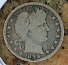 1899 P BARBER QUARTER