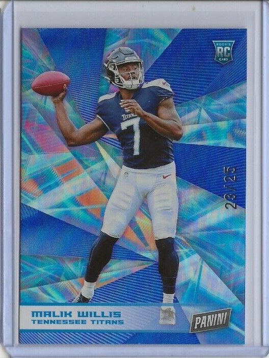 Malik Willis Panini NFL Player of the Day #61 Blue