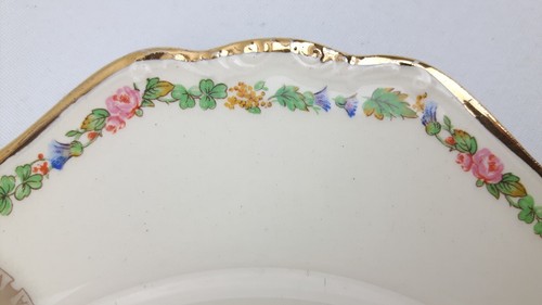J&G Meakin 19cm Tea Side Plate - King George V Silver Jubilee 1935 - 2 Available - Picture 6 of 12