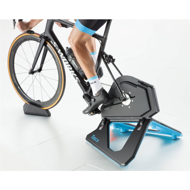 Home Trainer Connecté Tacx Neo 2T Smart – Occasion Excellent état, Couleur Bleu, Fabriqué En France