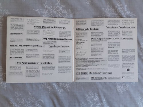 DEEP PURPLE WHO DO WE THINK WE ARE VINYL ALBUM - Picture 2 of 11