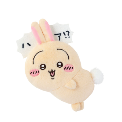 Chiikawa Kuji Usagi Rabbit Haa Plush Badge Pin New from JAPAN FS