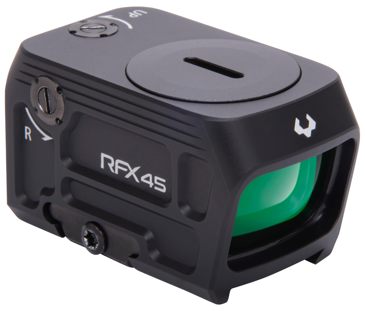 Viridian RFX45 Closed Emitter 5 MOA Green Dot Sight with Glock MOS