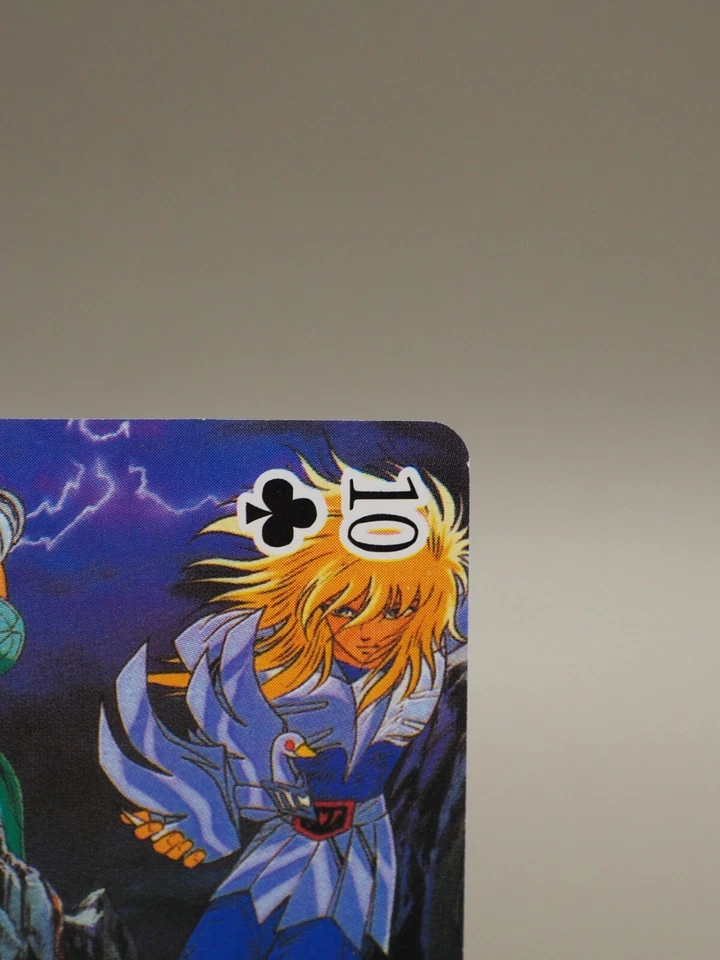 Cygnus Hyoga Saint Seiya playing cards Japanese clover 10 anime B879 - Image 4 of 4