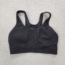 Nike Sport Bra Women Medium Black Dri Fit ADV Ultrabreathe Removable Pads CZ4439