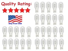 30 Pack 4 Watt Wedge Base 12V Lamps Light Bulbs for Landscape OEM Style Malibu