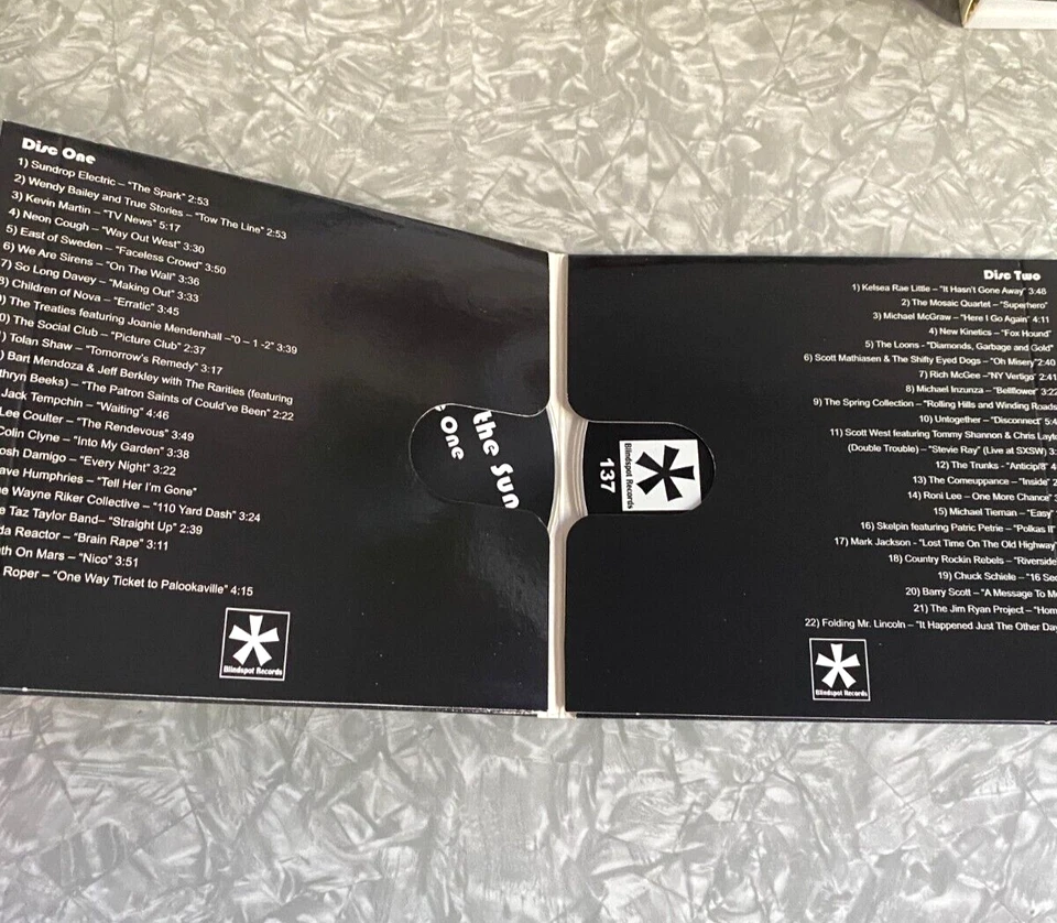 Staring At The Sun X 2-disc CD Set Blindspot Bart Mendoza San Diego Indie Mod Foto 2 de 4