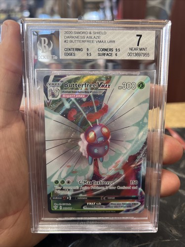 Butterfree VMAX graded BGS 7 for sale on eBay