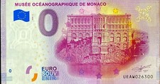 BILLET 0 EURO OZEANOGRAPHISCHES MUSEUM MONACO FRANKREICH 2020 NUMMER 26300