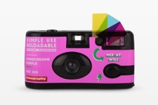 Lomography Simple Use Reloadable Film Camera LomoChrome Purple