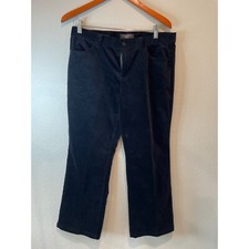 Talbots Black Velvet Pants Women's Petite