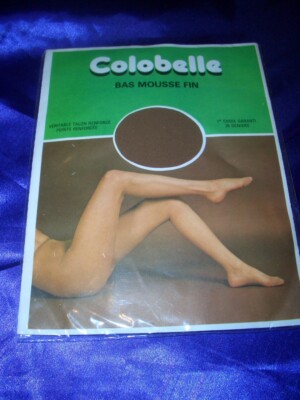 Vintage Straps Strümpfe Colobelle Damenstrümpfe Gr. 3 9,5 lama 20 den Nylons OVP