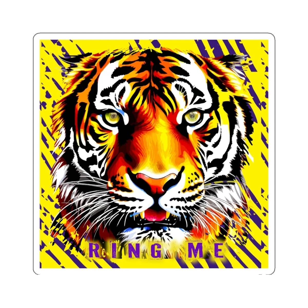 Tigers Décor Decals, Stickers & Vinyl Art