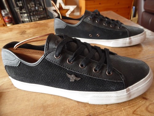 creative recreation black trainers