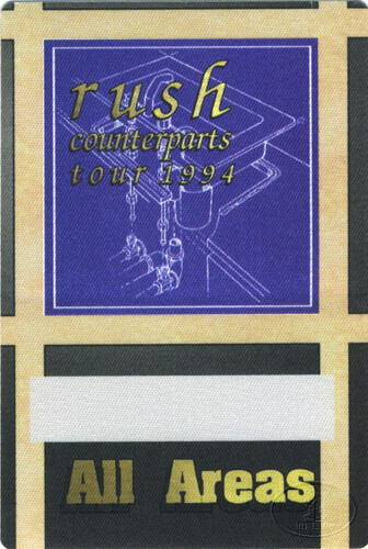 ラッシュ　カウンターパーツツアー　rush counter parts ‘94 Counterparts Tour | Rush.com