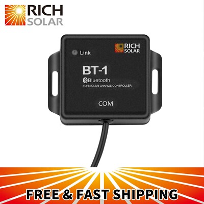RICH SOLA BT-1 Bluetooth Module Wireless Monitor for Charge Controller PV System