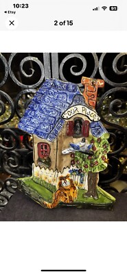 Heather Goldminc~Blue Sky Works~OUR PLACE~Porcelain Wall Hanging~SO CUTE!