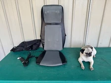 Homedics Deluxe Shiatsu Shoulder & Back Massage Cushion MCS-600H with Carry Bag