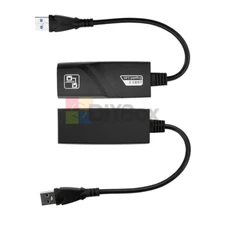 USB 3.0 to Ethernet Adapter RJ45 1000Mbps Gigabit LAN Network Adapter Cable PC